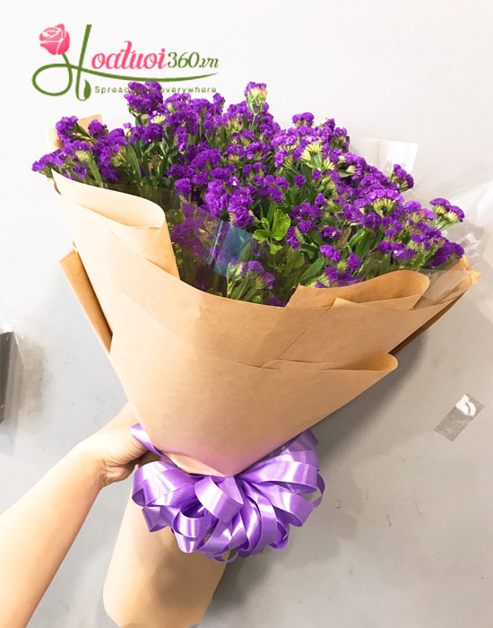 Purple salem bouquet for lasting love